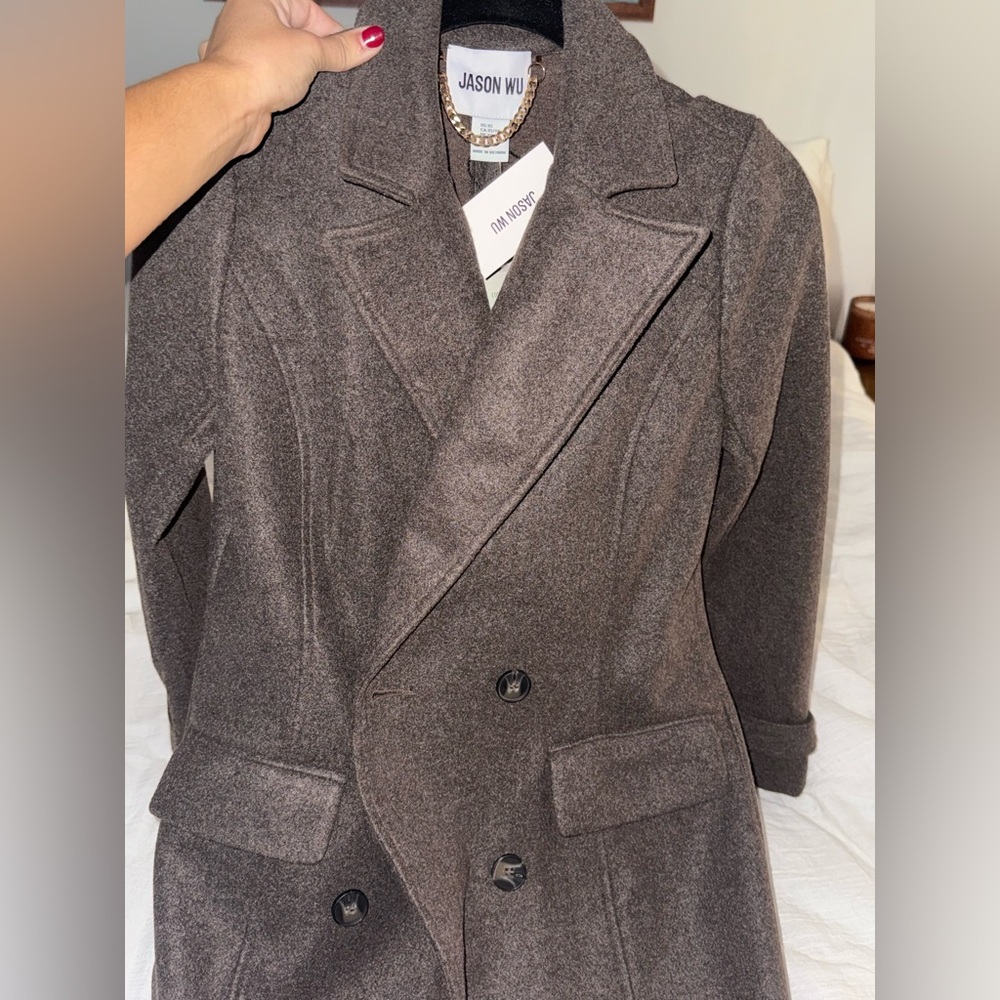 Jason Wu Brown long coat